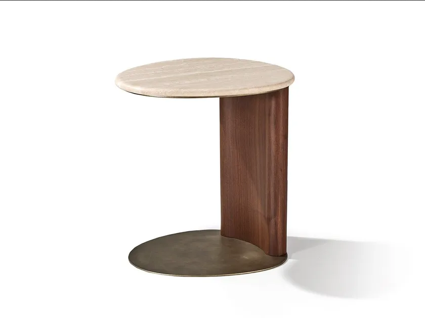 Round Marble Side Table DROP By NATURE DESIGN Elegance Meets