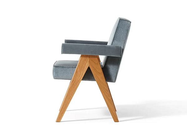 Poltrona con braccioli in tessuto CASSINA COLLEZIONE COMMITTEE fabbrica CASSINA dall'Italia. Foto №2