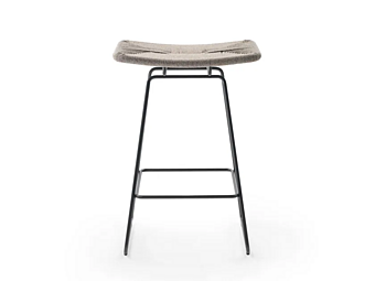 Sgabello da giardino alto con poggiapiedi FLEXFORM Echoes Outdoor