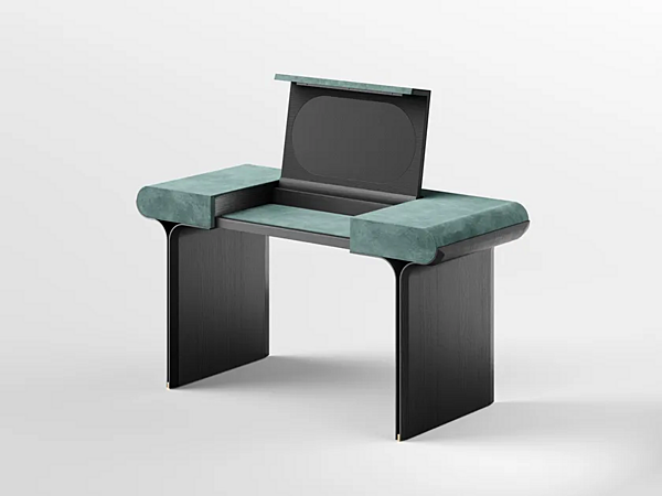 Scrivania e toeletta in vetro Gallotti&Radice collezione Stami fabbrica Gallotti & Radice dall'Italia. Foto №3