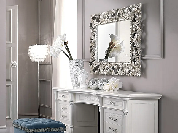Specchio rettangolare con cornice CASA +39 PRESTIGE 610 fabbrica CASA +39 dall'Italia. Foto №3