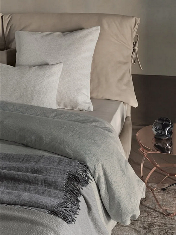 Letto matrimoniale con copertura removibile Nathalie Flou fabbrica Flou dall'Italia. Foto №11