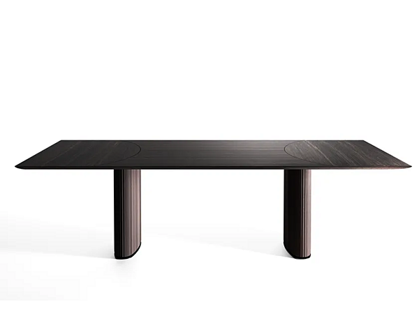 Tavolo rettangolare in vetro Shiro Gallotti&Radice fabbrica Gallotti & Radice dall'Italia. Foto №1