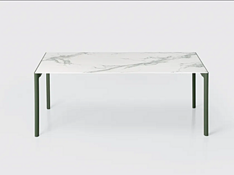 Tavolo da giardino rettangolare allungabile in Dekton Maki Kristalia Tavolo da giardino rettangolare allungabile in Dekton Maki Kristalia fabbrica Kristalia dall'Italia