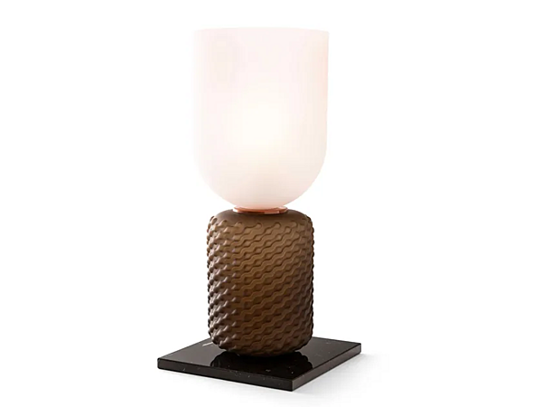 Lampada da tavolo in vetro soffiato con base in marmo CASSINA Ficupala fabbrica CASSINA dall'Italia. Foto №2