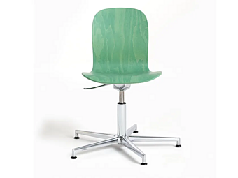 Sedia da reception regolabile in altezza in faggio Cappellini Tate Color TC_5H fabbrica Cappellini dall'Italia
