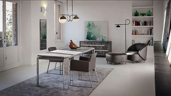 Credenza in MDF con ante Perseo Cortezari 852 fabbrica CORTE ZARI dall'Italia. Foto №4