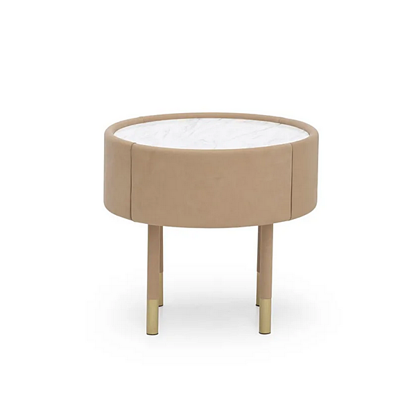 Тумбочка прикроватная из мрамора Каррара FORMITALIA Nori fabbrica FORMITALIA dall'Italia. Foto №2