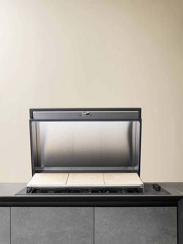 Cucina da esterno in alluminio e ceramica con barbecue VARASCHIN fabbrica VARASCHIN dall'Italia. Foto №12