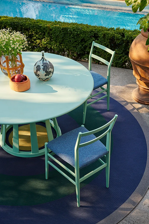 Sedia da giardino in acciaio Leggera outdoor CASSINA fabbrica CASSINA dall'Italia. Foto №2