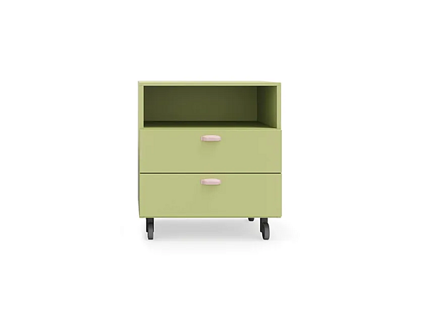 Тумбочка для детей с ящиками и колесиками Nidi fabbrica nidi dall'Italia. Foto №2