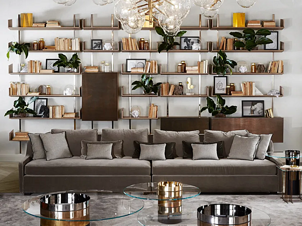 Divano modulare in velluto Gallotti&Radice First fabbrica Gallotti & Radice dall'Italia. Foto №2