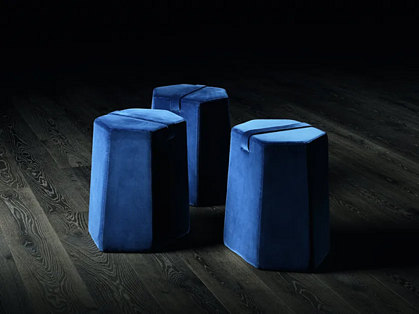 Pouf in tessuto imbottito Leonardo L99 ARTE BROTTO L99 fabbrica Arte Brotto dall'Italia. Foto №1