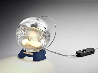 Lampada da tavolo LED regolabile in metallo Lumina Limbus Eye