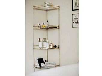 Шкаф для ванной угловой напольный из дерева Gentry Home fabbrica Gentry Home dall'Italia