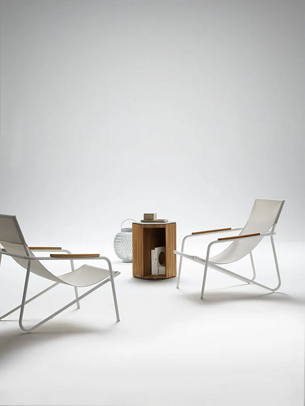 Panchetta da giardino in alluminio Atmosphera collezione Zante fabbrica ATMOSPHERA dall'Italia. Foto №2