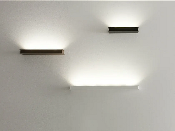 Applique da parete in alluminio LED Fabbian collezione Quarter fabbrica Fabbian dall'Italia. Foto №1