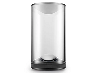 Lampada da tavolo in vetro LED con dimmer Lumina EVA 140