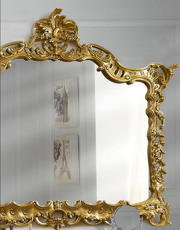 Specchio da parete rettangolare con cornice CASA +39 CHOPIN 7632 fabbrica CASA +39 dall'Italia. Foto №2