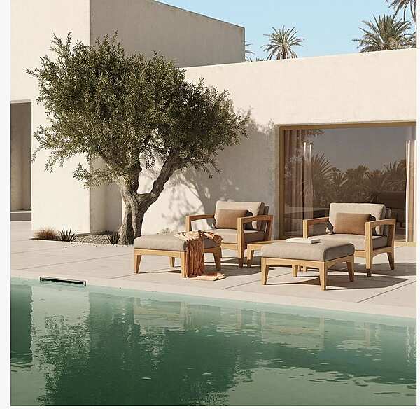 Pouf ROYAL BOTANIA ZNTL 75T fabbrica ROYAL BOTANIA dall'Italia. Foto №4