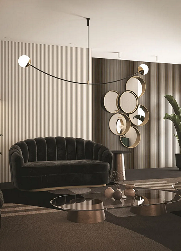 Composizione di specchi da parete Bolla CASA +39 EBL001 + EBL002 fabbrica ENCORE (by CASA +39) dall'Italia. Foto №2