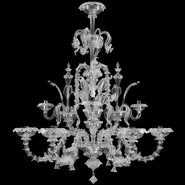 Lampadario in vetro di Murano fatto a mano Caesar MULTIFORME fabbrica MULTIFORME dall'Italia. Foto №3