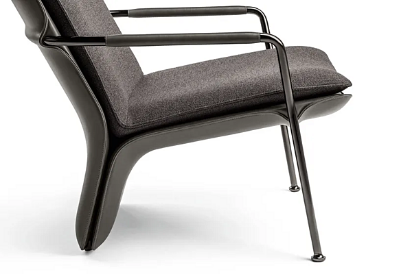 Poltrona imbottita con poggiatesta Arabesque Poltrona Frau fabbrica POLTRONA FRAU dall'Italia. Foto №5