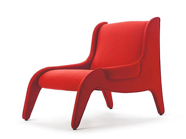 Poltrona in tessuto con braccioli CASSINA ANTRAPUS fabbrica CASSINA dall'Italia. Foto №1