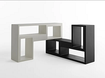 Libreria modulare in polietilene Urban Casamania & Horm fabbrica Casamania & HORM dall'Italia