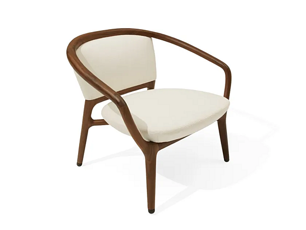 Poltrona con braccioli in tessuto imbottito GIORGETTI Pamina 53440 fabbrica GIORGETTI dall'Italia. Foto №1