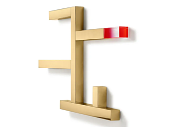 Mensola da parete in acciaio inox Incrocio GHIDINI1961 AB301PG101 fabbrica GHIDINI1961 dall'Italia