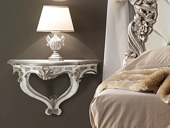 Tavolino da notte in legno a parete CASA +39 PRESTIGE 756 fabbrica CASA +39 dall'Italia