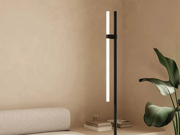 Lampada da terra LED in vetro borosilicato e metallo Paralela AXOLIGHT fabbrica Axolight dall'Italia. Foto №2