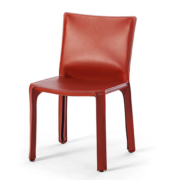 Poltrona in pelle conciata 412 CAB CASSINA fabbrica CASSINA dall'Italia. Foto №2