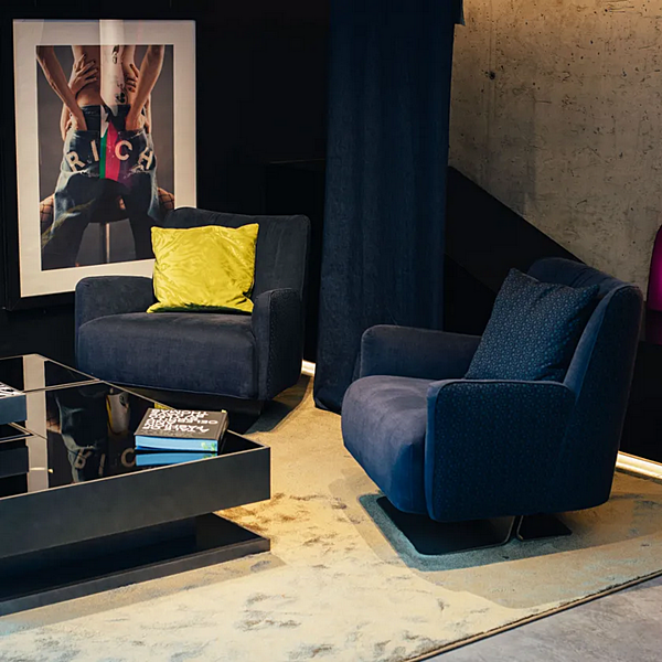 Poltrona con braccioli in tessuto FORMITALIA collezione JR Sunrise fabbrica FORMITALIA dall'Italia. Foto №5