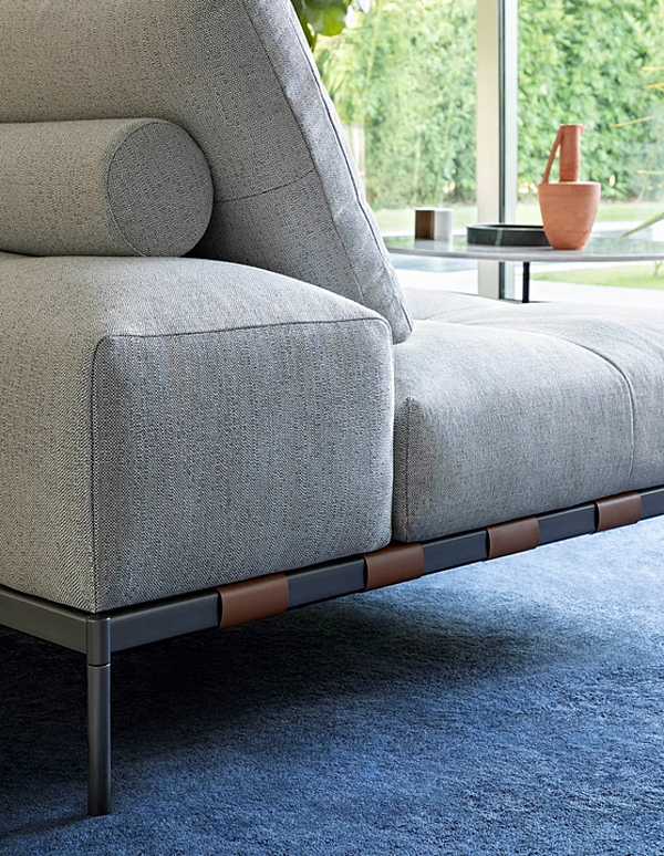 Divano angolare in tessuto Pixel Light interno Saba fabbrica SABA dall'Italia. Foto №5