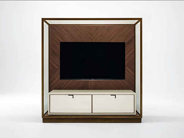 Mobile TV in legno con cassetti GIORGETTI COLLEZIONE TOWN fabbrica GIORGETTI dall'Italia. Foto №1