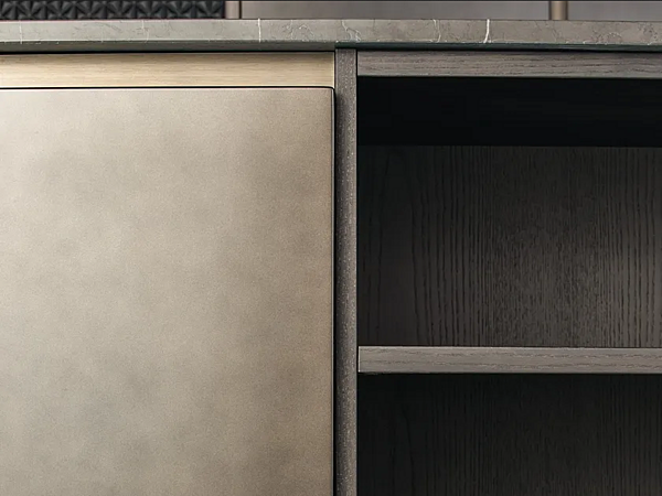 Cucina in legno con maniglie integrate GIORGETTI GK 01 fabbrica GIORGETTI dall'Italia. Foto №6