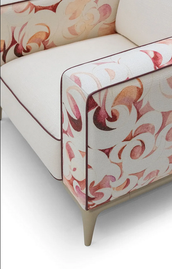 Poltrona con braccioli in tessuto FORMITALIA collezione Moon H -Armchair-A fabbrica FORMITALIA dall'Italia. Foto №3