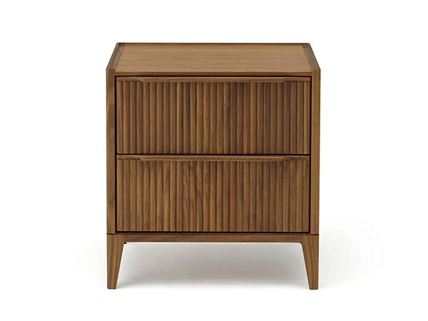 Comodino in noce con cassetti ARTE BROTTO Leonardo L184 L184/L, L184/D CODE fabbrica Arte Brotto dall'Italia. Foto №1