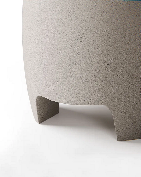 Tavolino da caffè rotondo in cemento e vetro Boston MisuraEmme fabbrica MisuraEmme dall'Italia. Foto №3