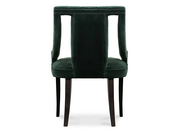Poltrona in velluto imbottito con braccioli Cayo BRABBU fabbrica BRABBU dall'Italia. Foto №4