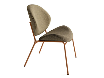 Sedia in tessuto con motivo floreale INNOVA Imbottiti COLLEZIONE FLORA