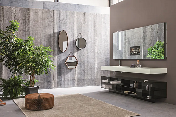 Lavabo da appoggio singolo in opalite ARTELINEA collezione Regolo fabbrica ARTELINEA dall'Italia. Foto №7