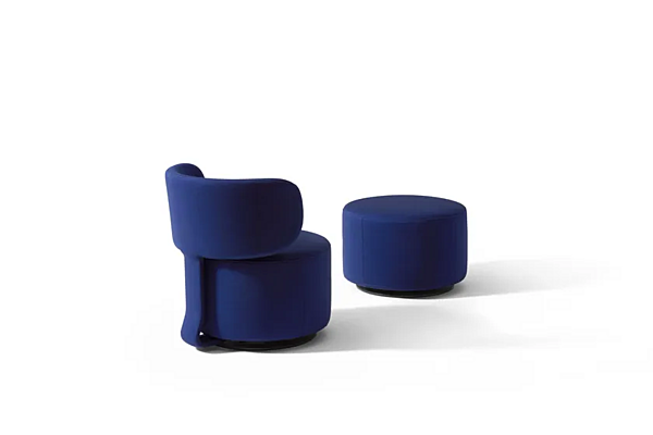 Poltrona in tessuto con braccioli CASSINA Tamburound fabbrica CASSINA dall'Italia. Foto №2