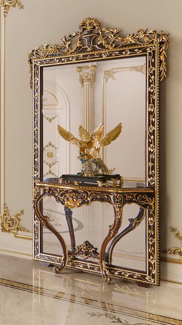 Pannello a specchio con consolle Modenese Gastone fabbrica MODENESE GASTONE dall'Italia. Foto №1
