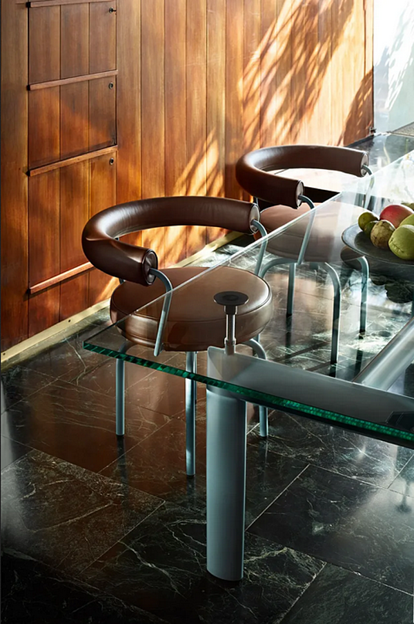 Tavolo regolabile in altezza con struttura in tubolare D Avion CASSINA 006 fabbrica CASSINA dall'Italia. Foto №7