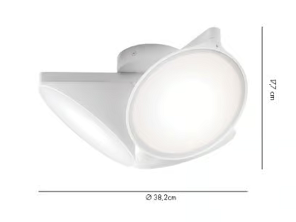 Plafoniera LED in alluminio AXOLIGHT Orchid PL ORCHID fabbrica Axolight dall'Italia. Foto №5