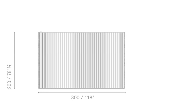 Tappeto rettangolare da esterno in polipropilene colore solido Sherazade POLTRONA FRAU fabbrica POLTRONA FRAU dall'Italia. Foto №11