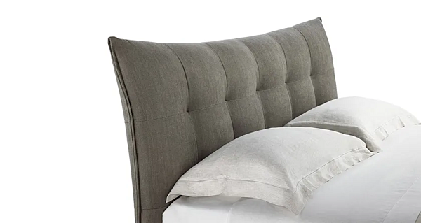 Letto matrimoniale con testata imbottita in tessuto Aurora Tre POLTRONA FRAU fabbrica POLTRONA FRAU dall'Italia. Foto №4